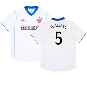 Rangers 2012-13 Away Shirt (M) (Mint) (Wallace 5)