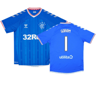 Rangers 2019-20 Home Shirt (XL) (Excellent) (GORAM 1)