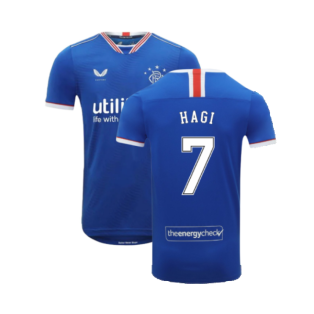 Rangers 2020-21 Home Shirt (S) (HAGI 7) (Excellent)