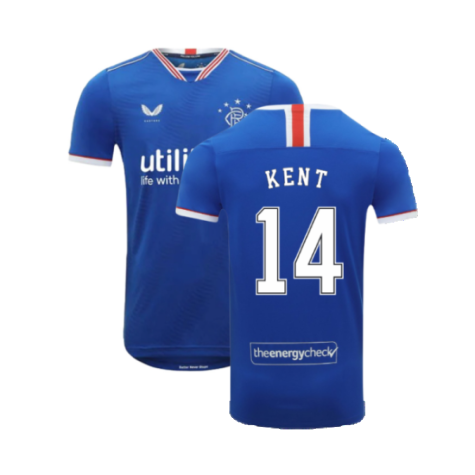 Rangers 2020-21 Home Shirt (S) (KENT 14) (Excellent)