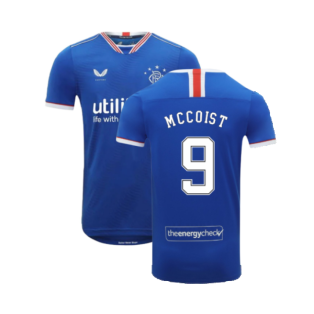 Rangers 2020-21 Home Shirt (S) (MCCOIST 9) (Excellent)