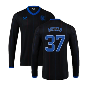 Rangers 2022-23 Long Sleeve Fourth Shirt (XXL) (Excellent)