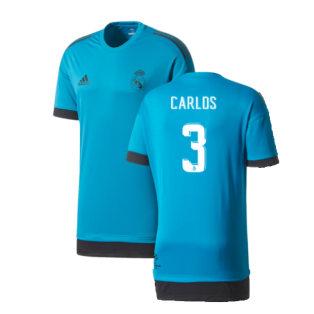Real Madrid 2017-18 Adidas Champions League Training Shirt (2XL) (Carlos 3) (Excellent)