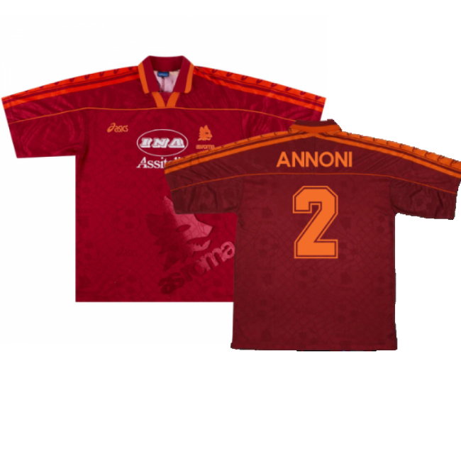 Roma 1995-96 Home Shirt (Good) (Annoni 2)