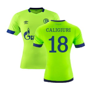 Schalke 2018-19 Third Shirt (XL) (Fair) (Caligiuri 18)