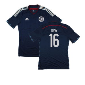 Scotland 2014-15 Player Issue Home Shirt (M) (Excellent)