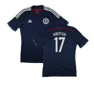 Scotland 2014-15 Player Issue Home Shirt (M) (Excellent) (Robertson 17)