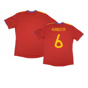 Spain 2010-11 Home Shirt (Excellent)