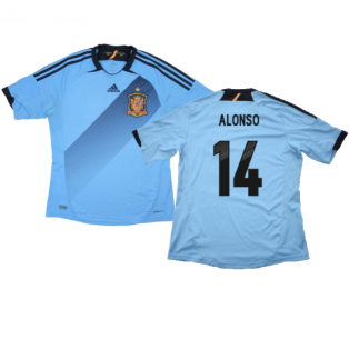 Spain 2012-13 Away Shirt (L) (Excellent) (Alonso 14)
