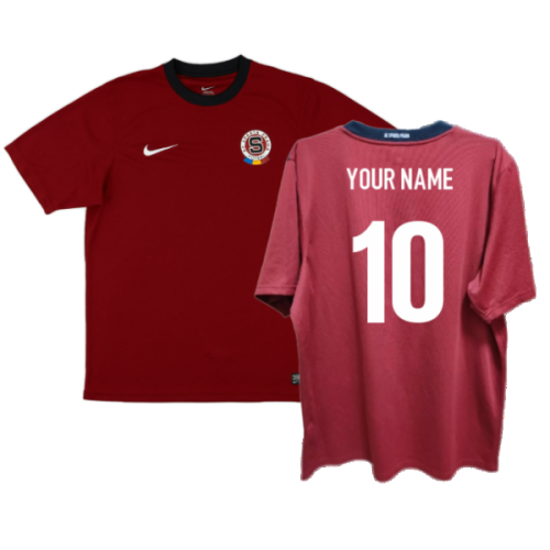 Sparta Prague 2009-11 Home Shirt (S) (Your Name 10) (BNWT)