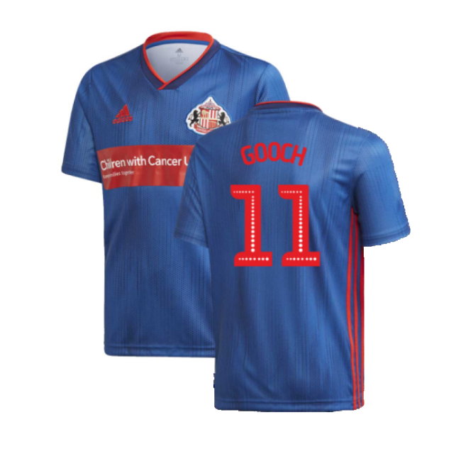2019-2020 Sunderland Adidas Away Football Shirt (M) (Very Good) (Gooch 11)