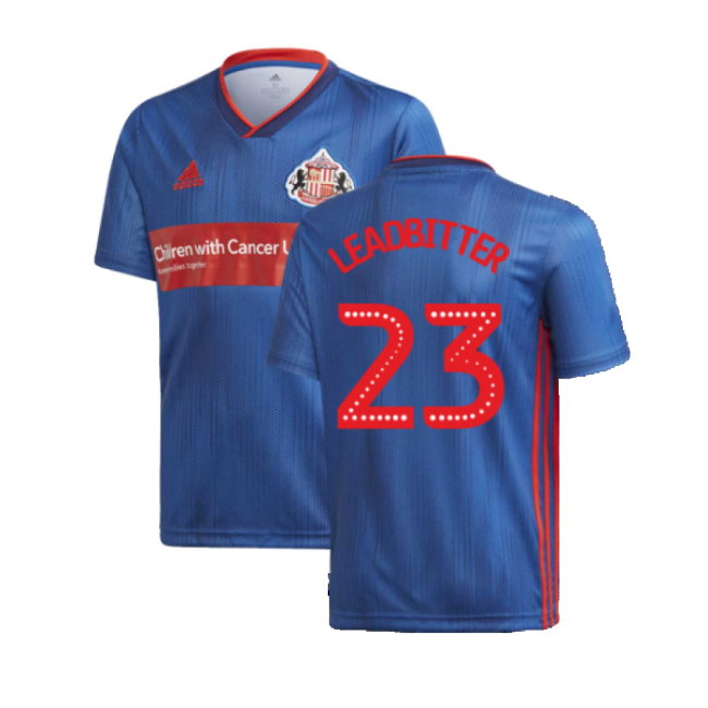 2019-2020 Sunderland Adidas Away Football Shirt (M) (Very Good) (Leadbitter 23)
