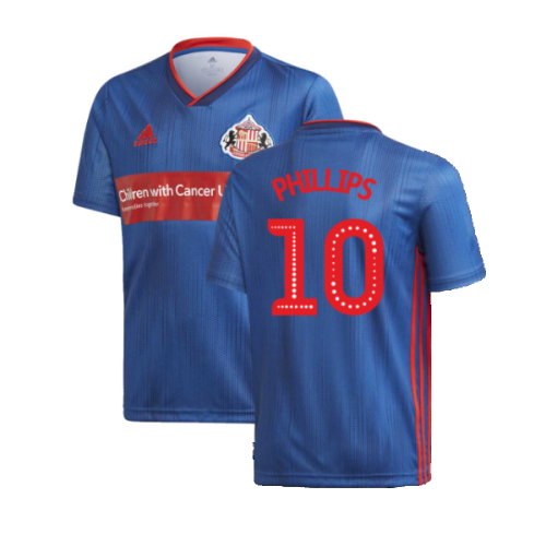 2019-2020 Sunderland Adidas Away Football Shirt (M) (Very Good) (Phillips 10)