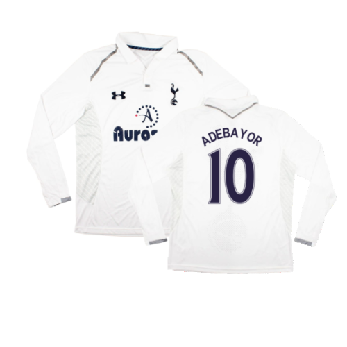 Tottenham 2012-13 Home Shirt (XL) (Very Good) (ADEBAYOR 10)