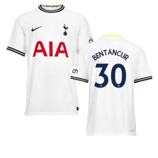 Tottenham 2022-23 Home Shirt (7-8y) (BENTANCUR 30) (Mint)