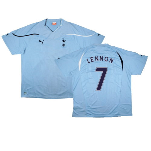 Tottenham Hotspur 2010-11 Away Shirt (Sponsorless) (2xL) (Lennon 7) (Excellent)