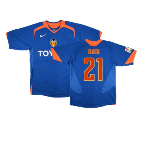Valencia 2005-06 Away Shirt (S) (Excellent) (Aimar 21)