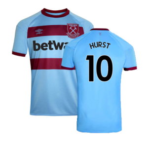 West Ham United 2020-21 Away Shirt (M) (Mint) (HURST 10)