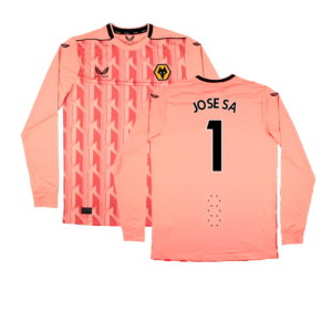Wolves 2022-23 Long Sleeve Goalkeeper Third Shirt (Pro-Version) (Sponsorless) (M) (Mint) (Jose Sa 1)
