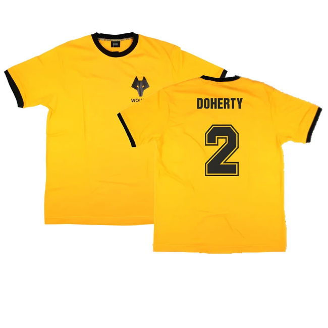 Wolves Toffs Retro Home Shirt (L) (Doherty 2) (BNWT)
