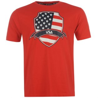 USA 2014 FIFA Flag Tee (Red)