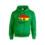 Ghana 2014 Country Flag Hoody (green) - Kids