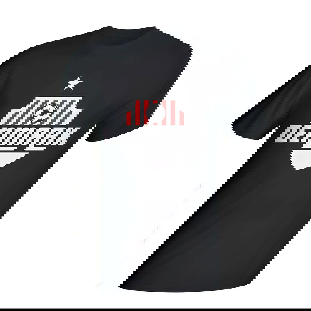 Denmark Country Logo T-shirt (black)