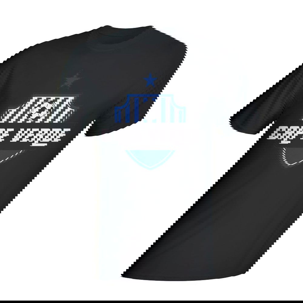 Cape Verde Country Logo T-shirt (black)