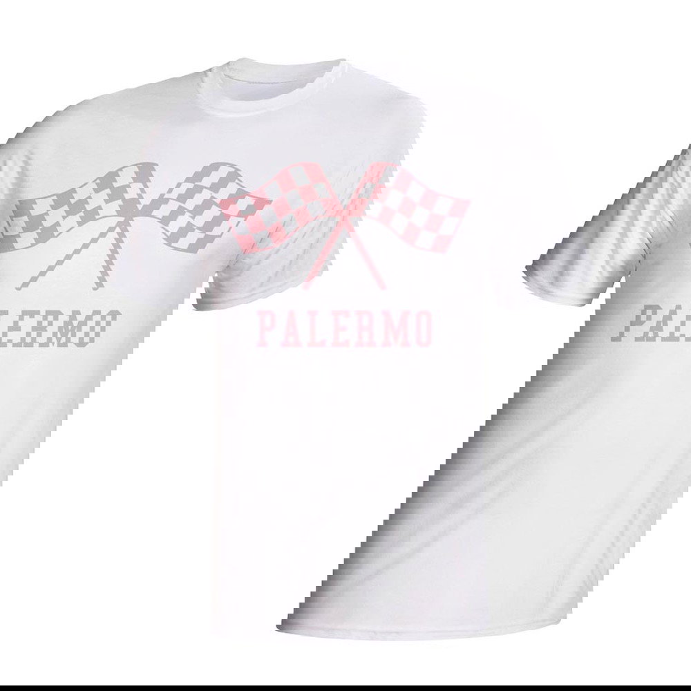 Palermo Waving Flags T-shirt (white)