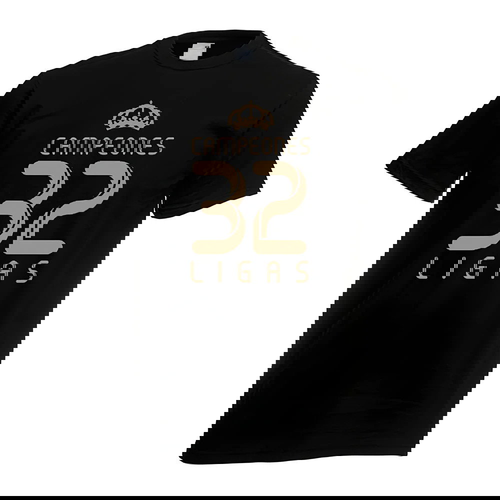 2012 Real Madrid Champions T-Shirt (Black)