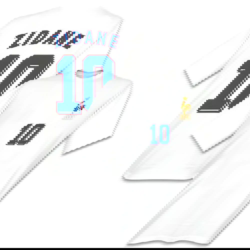 Zidedine Zidane France 1998 Away T-Shirt (White)