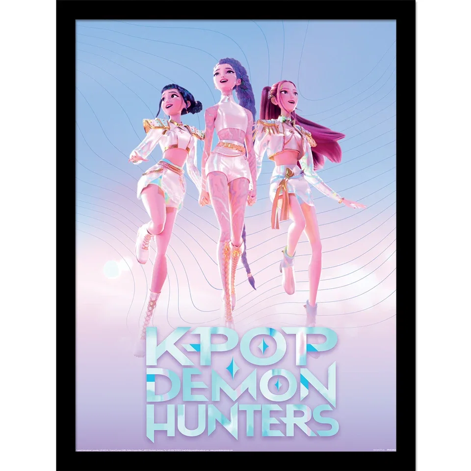 K-Pop Demon Hunters Trio Picture 16 x 12