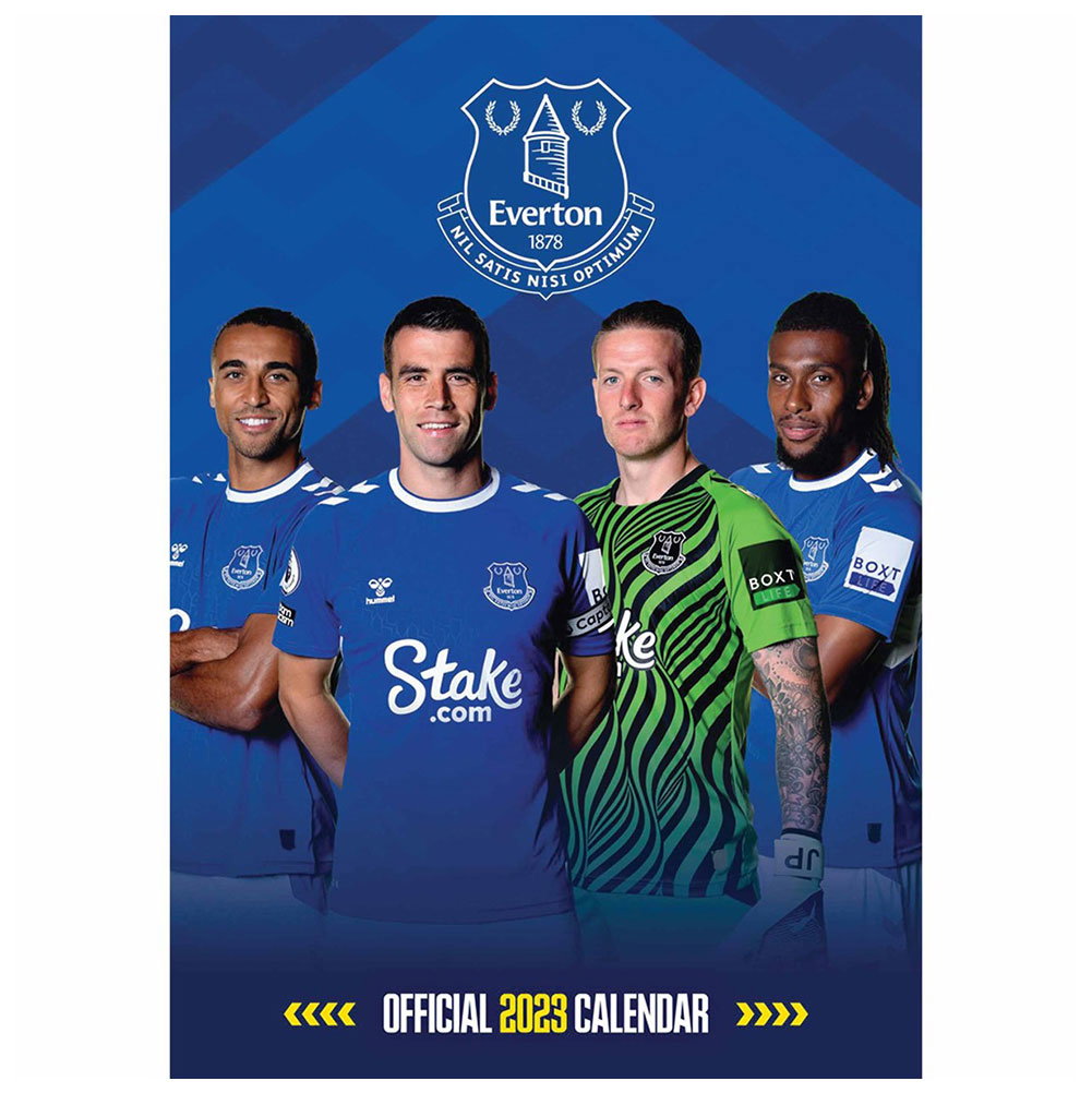Everton FC A3 Calendar 2023