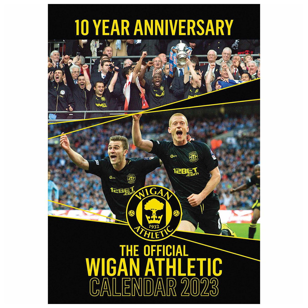 Wigan Athletic FC A3 Calendar 2023