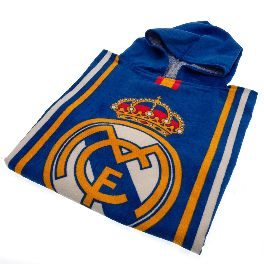 Real Madrid CF Kids Hooded Poncho