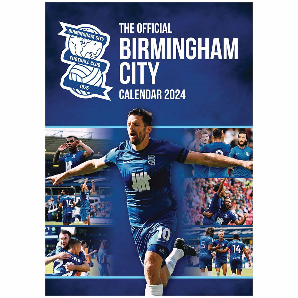 Birmingham FC A3 Calendar 2024