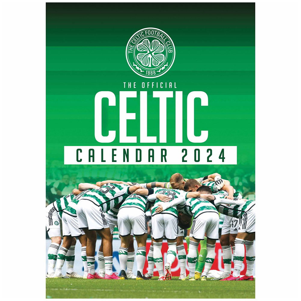Celtic FC A3 Calendar 2024