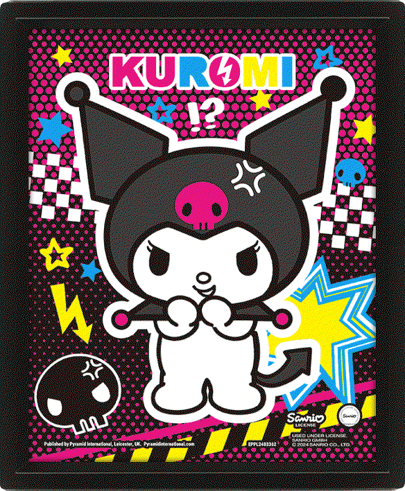 Kuromi Framed 3D Picture