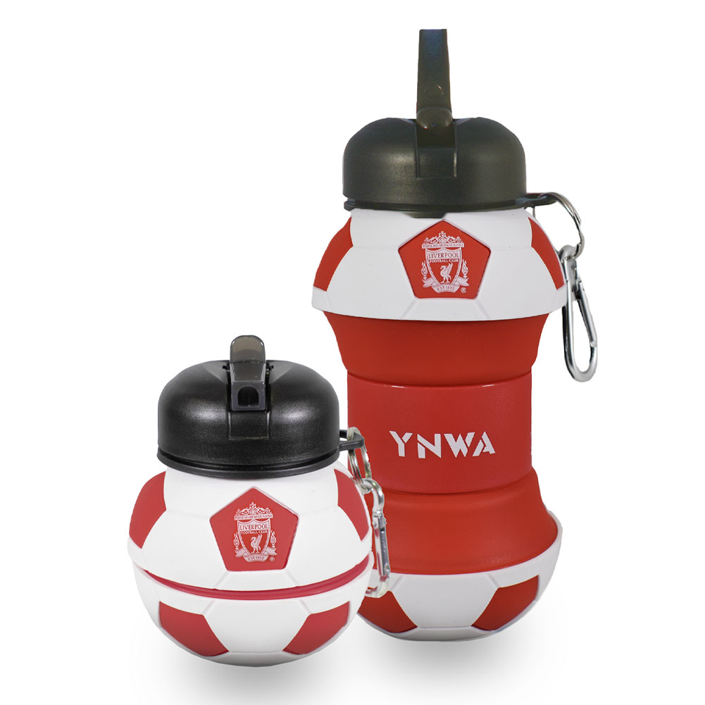 Liverpool FC Collapsible Football Drinks Bottle