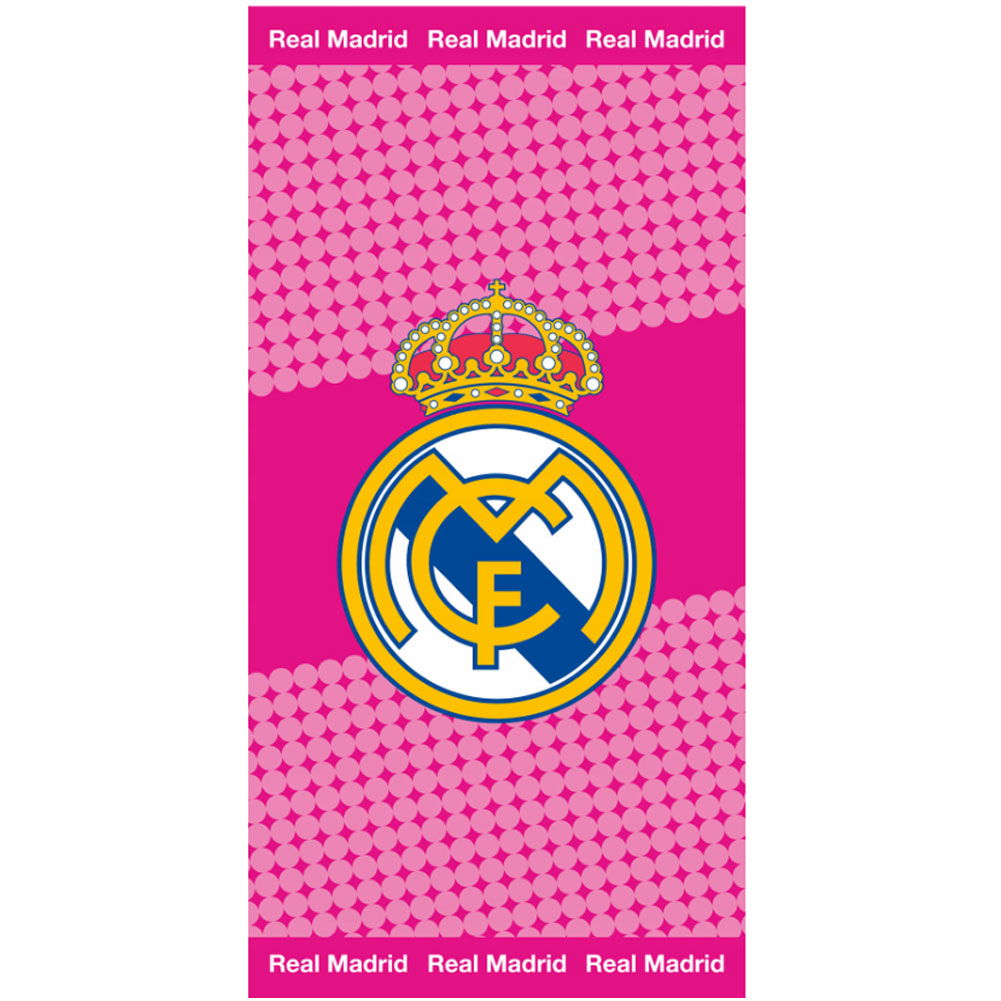 Real Madrid CF Pink Towel
