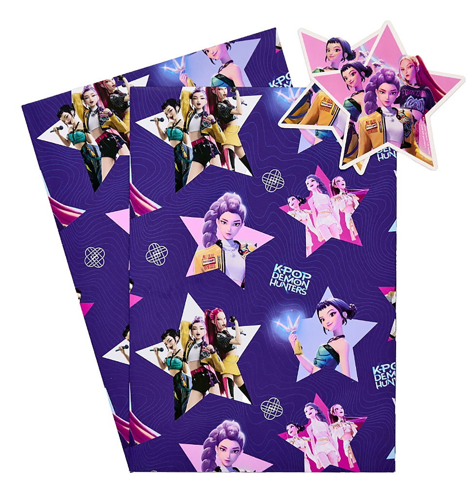 K-Pop Demon Hunters Gift Wrap