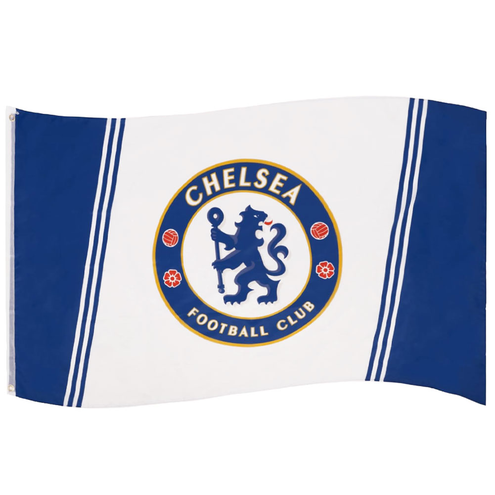 Chelsea FC Blue & White Flag