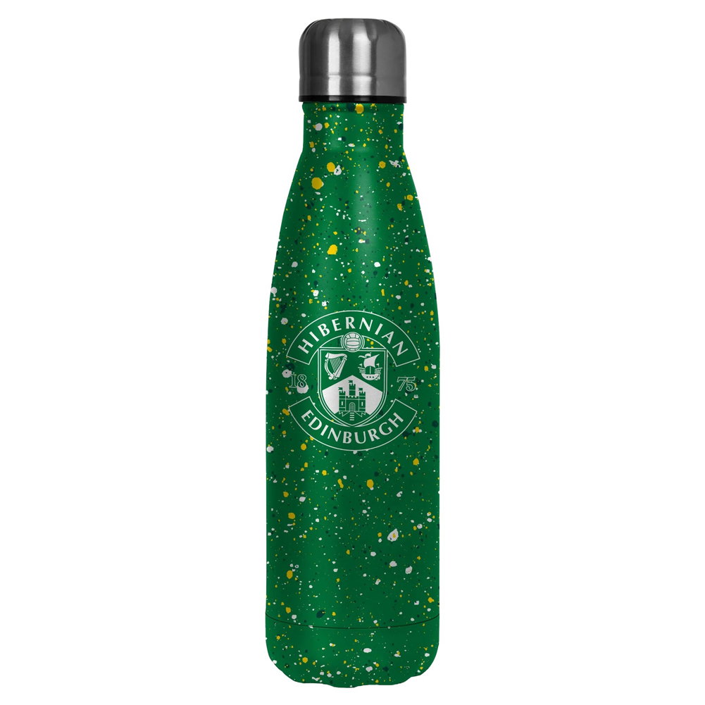 Hibernian FC Paint Splatter Thermal Flask