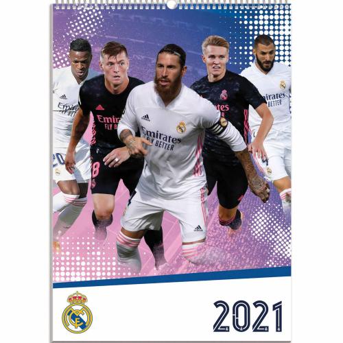 Real Madrid FC Calendar 2021