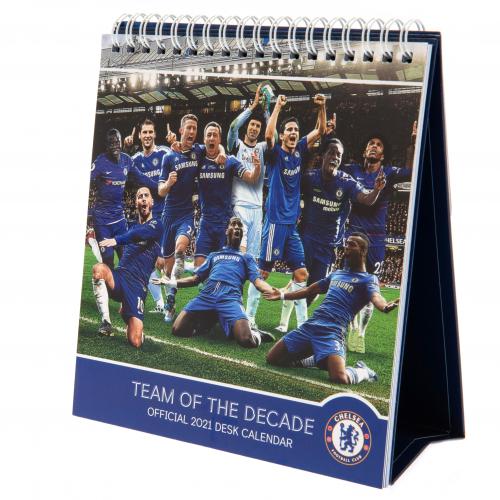 Chelsea FC Desktop Calendar 2021
