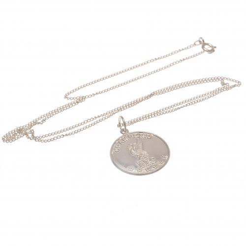 Liverpool FC Champions Of Europe Sterling Silver Pendant &amp; Chain
