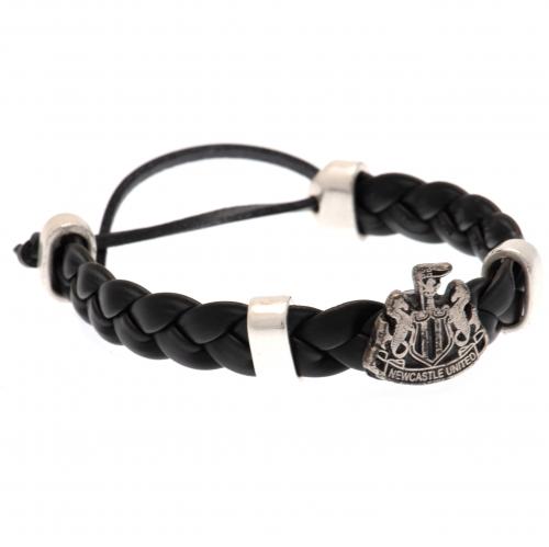 Newcastle United FC PU Slider Bracelet