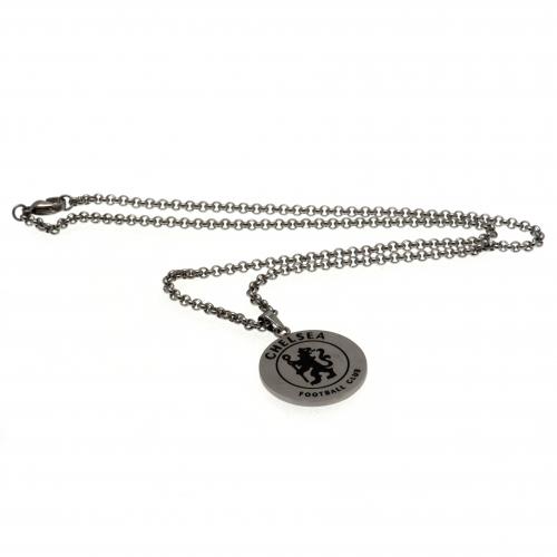 Chelsea FC Round Pendant &amp; Chain