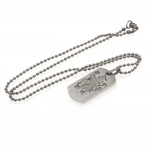 Chelsea FC Dog Tag &amp; Chain CO