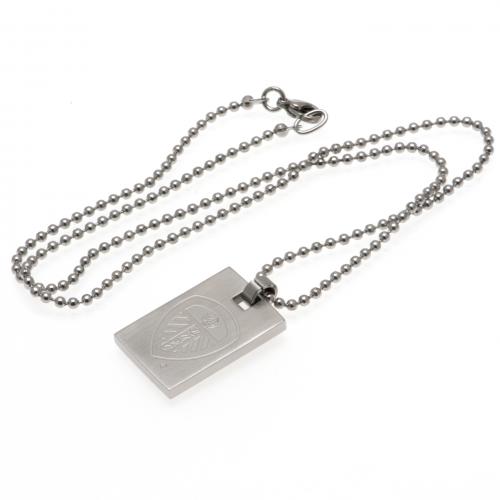 Leeds United FC Dog Tag &amp; Chain